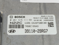 2015-2017 Hyundai Accent PCM Engine Control Computer ECU ECM PCU OEM P/N:39110-2BRG7 0261S15111 Fits Fits 2015 2016 2017 OEM