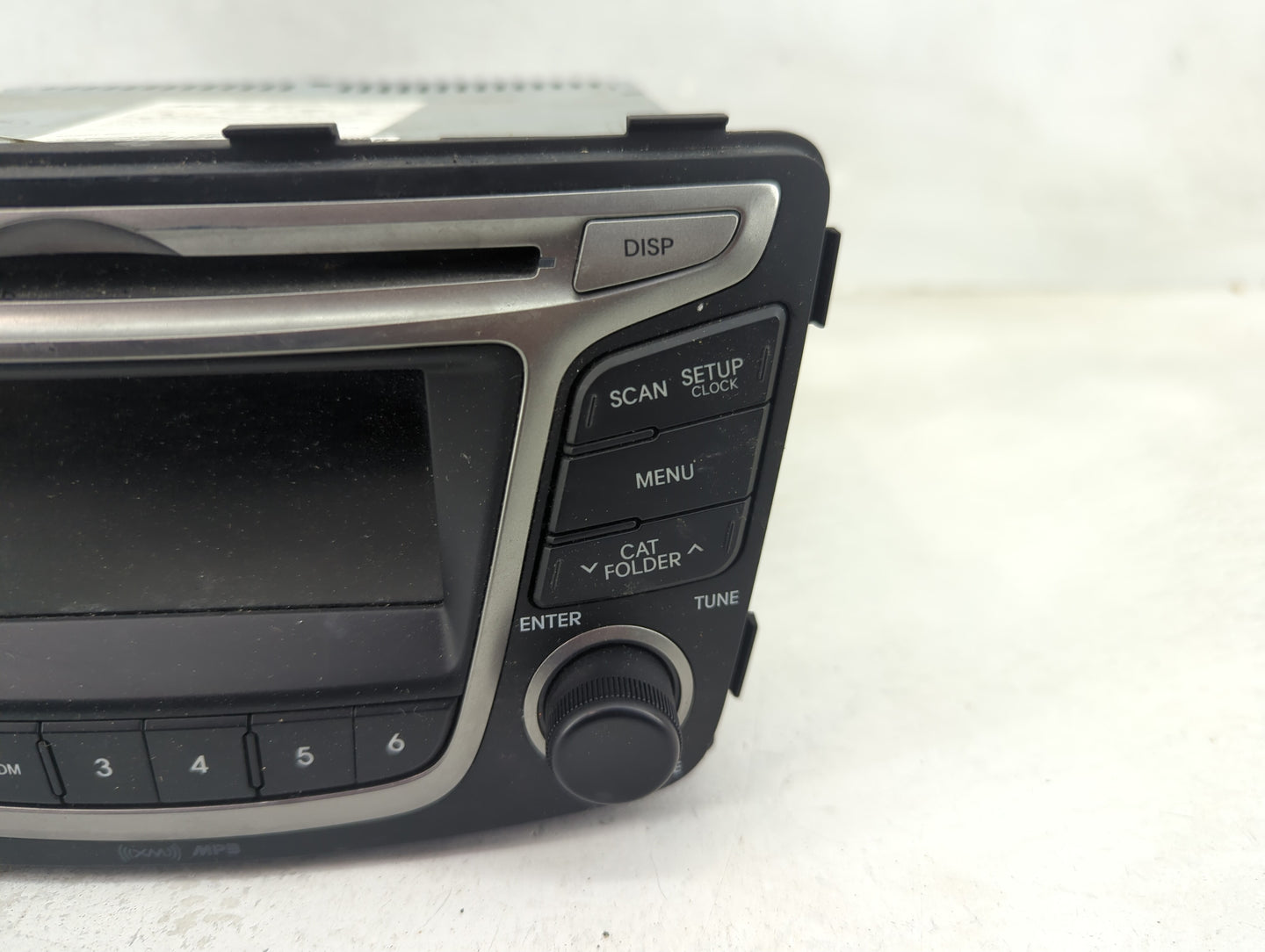 2015-2017 Hyundai Accent Radio AM FM Cd Player Receiver Replacement P/N:96170-1R111RDR Fits Fits 2015 2016 2017 OEM Used Aut