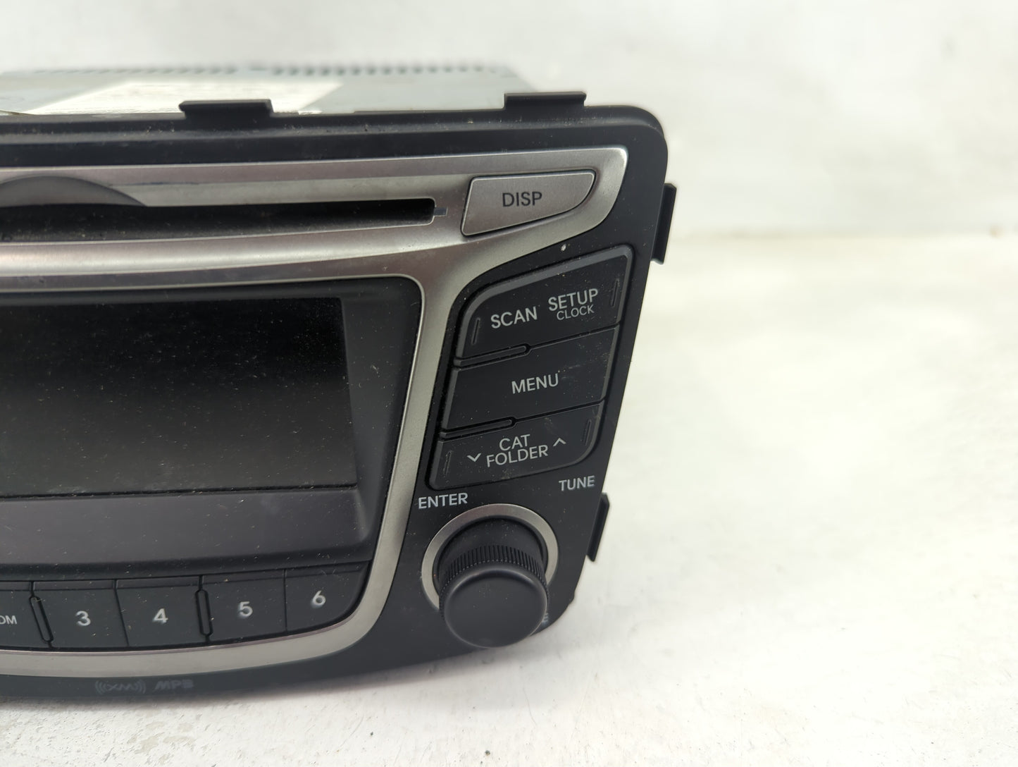 2015-2017 Hyundai Accent Radio AM FM Cd Player Receiver Replacement P/N:96170-1R111RDR Fits Fits 2015 2016 2017 OEM Used Aut
