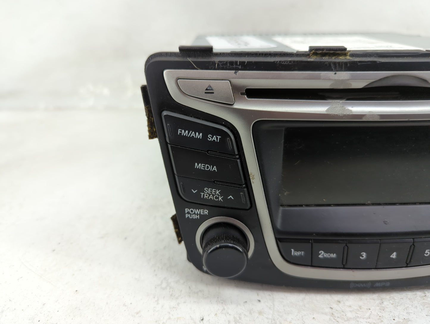 2015-2017 Hyundai Accent Radio AM FM Cd Player Receiver Replacement P/N:961701R111RDR AC180SBAN Fits Fits 2015 2016 2017 OEM