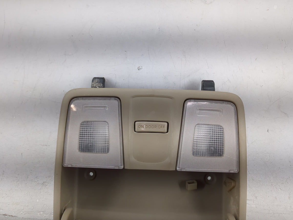 2012-2017 Hyundai Accent Overhead Roof Console Tan - Oemusedautoparts1.com