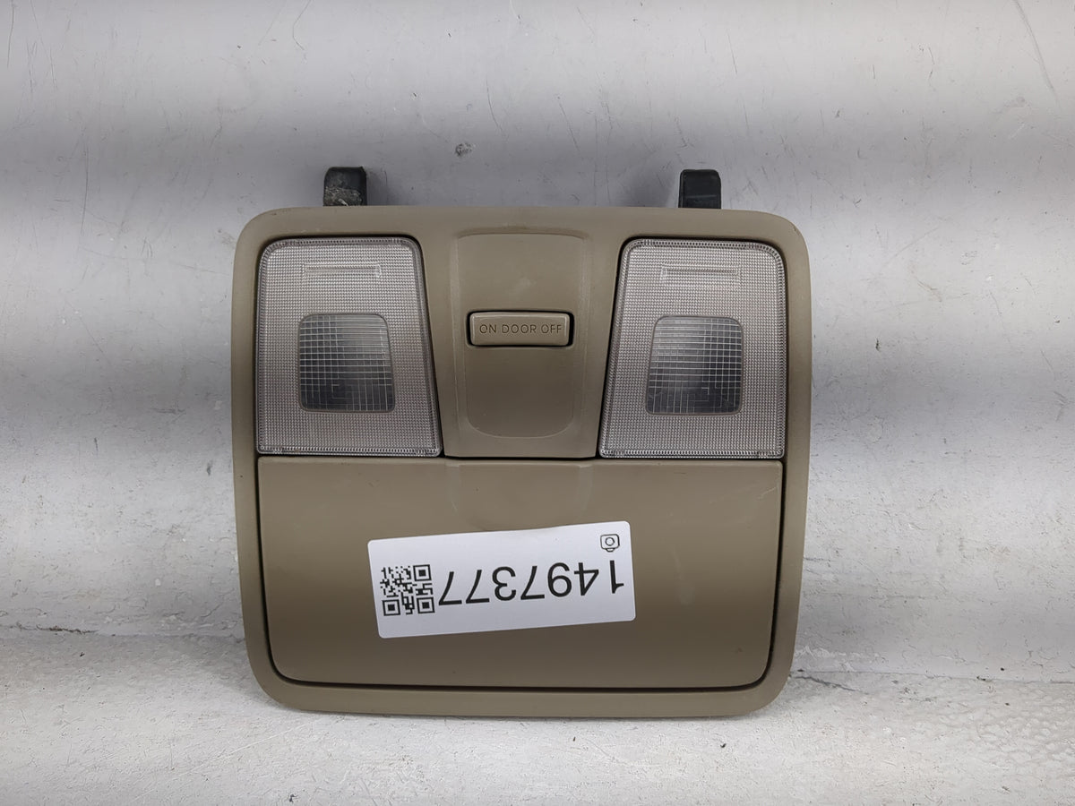 2012-2017 Hyundai Accent Overhead Roof Console Tan - Oemusedautoparts1.com