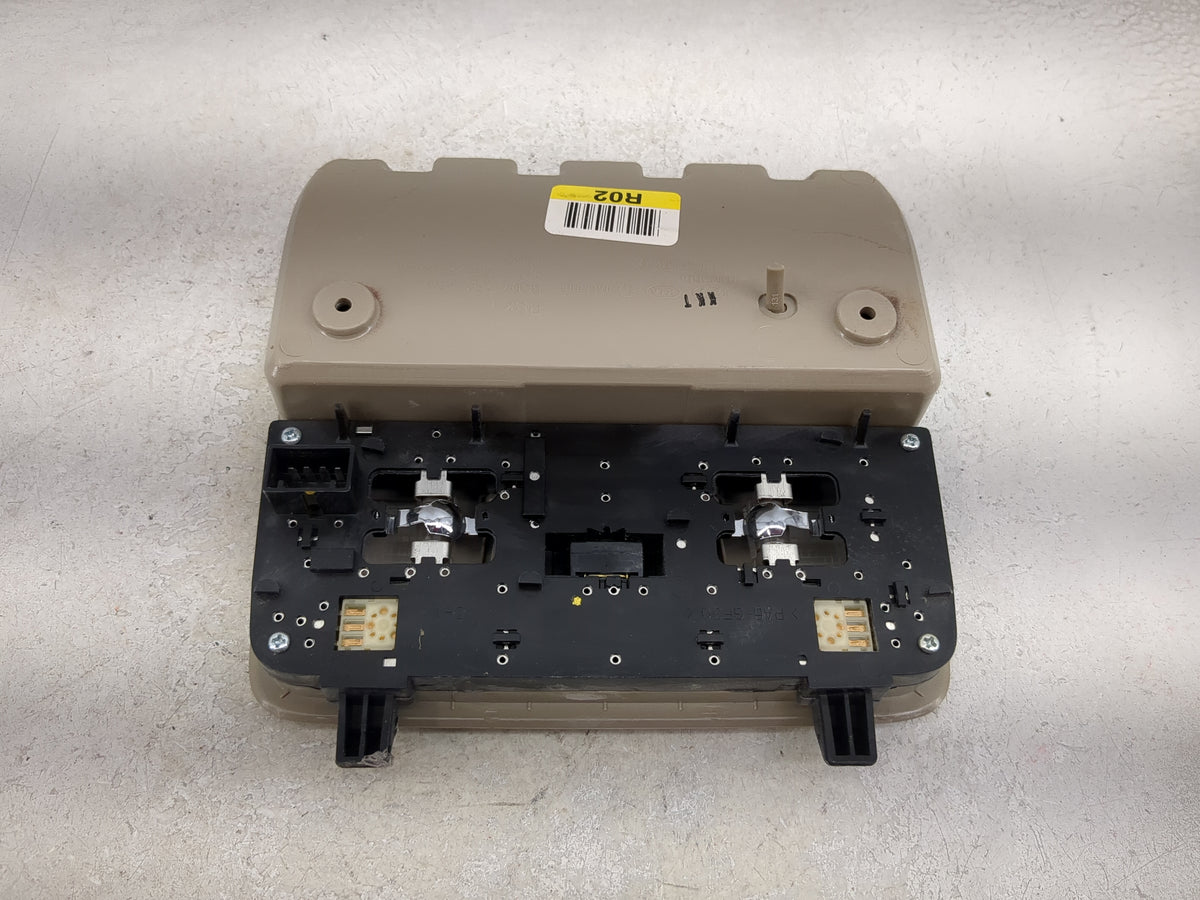 2012-2017 Hyundai Accent Overhead Roof Console Tan - Oemusedautoparts1.com