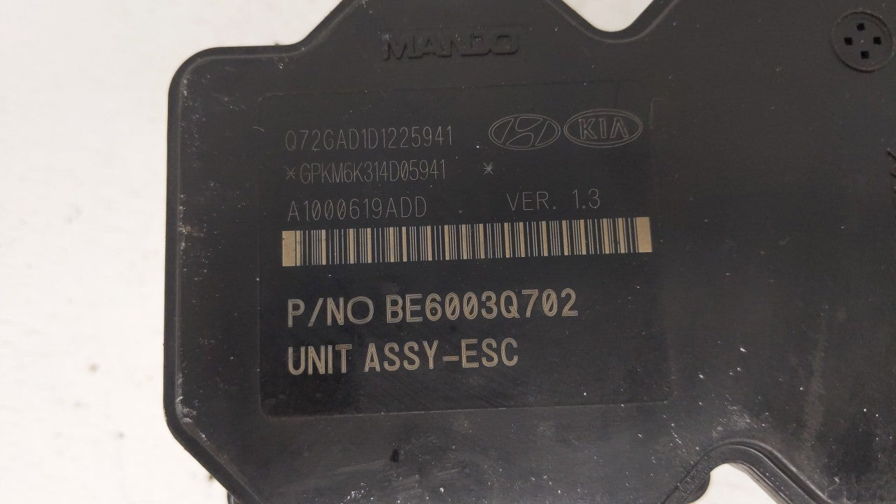 2015-2017 Hyundai Accent ABS Pump Control Module Replacement P/N:58920-1R460 BE6003Q702 Fits Fits 2015 2016 2017 OEM Used Au