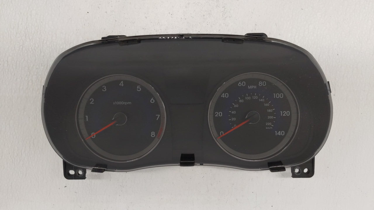 2015-2017 Hyundai Accent Instrument Cluster Speedometer Gauges P/N:94021-1R500 Fits Fits 2015 2016 2017 OEM Used Auto Parts 