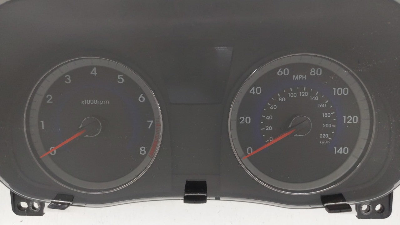 2015-2017 Hyundai Accent Instrument Cluster Speedometer Gauges P/N:94021-1R500 Fits Fits 2015 2016 2017 OEM Used Auto Parts 