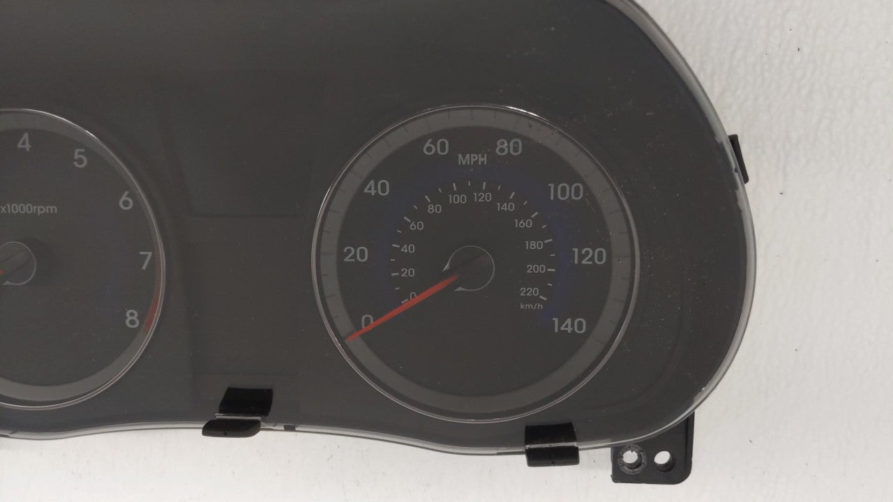 2015-2017 Hyundai Accent Instrument Cluster Speedometer Gauges P/N:94021-1R500 Fits Fits 2015 2016 2017 OEM Used Auto Parts 