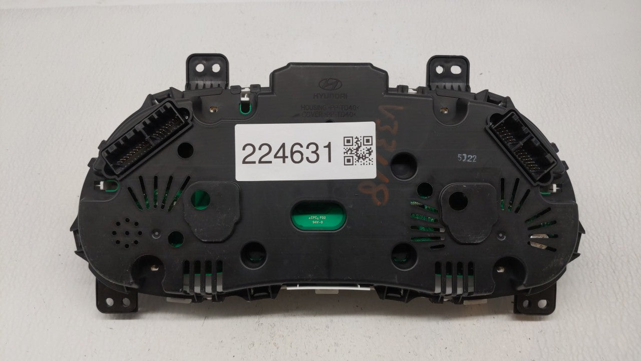 2015-2017 Hyundai Accent Instrument Cluster Speedometer Gauges P/N:94021-1R500 Fits Fits 2015 2016 2017 OEM Used Auto Parts 
