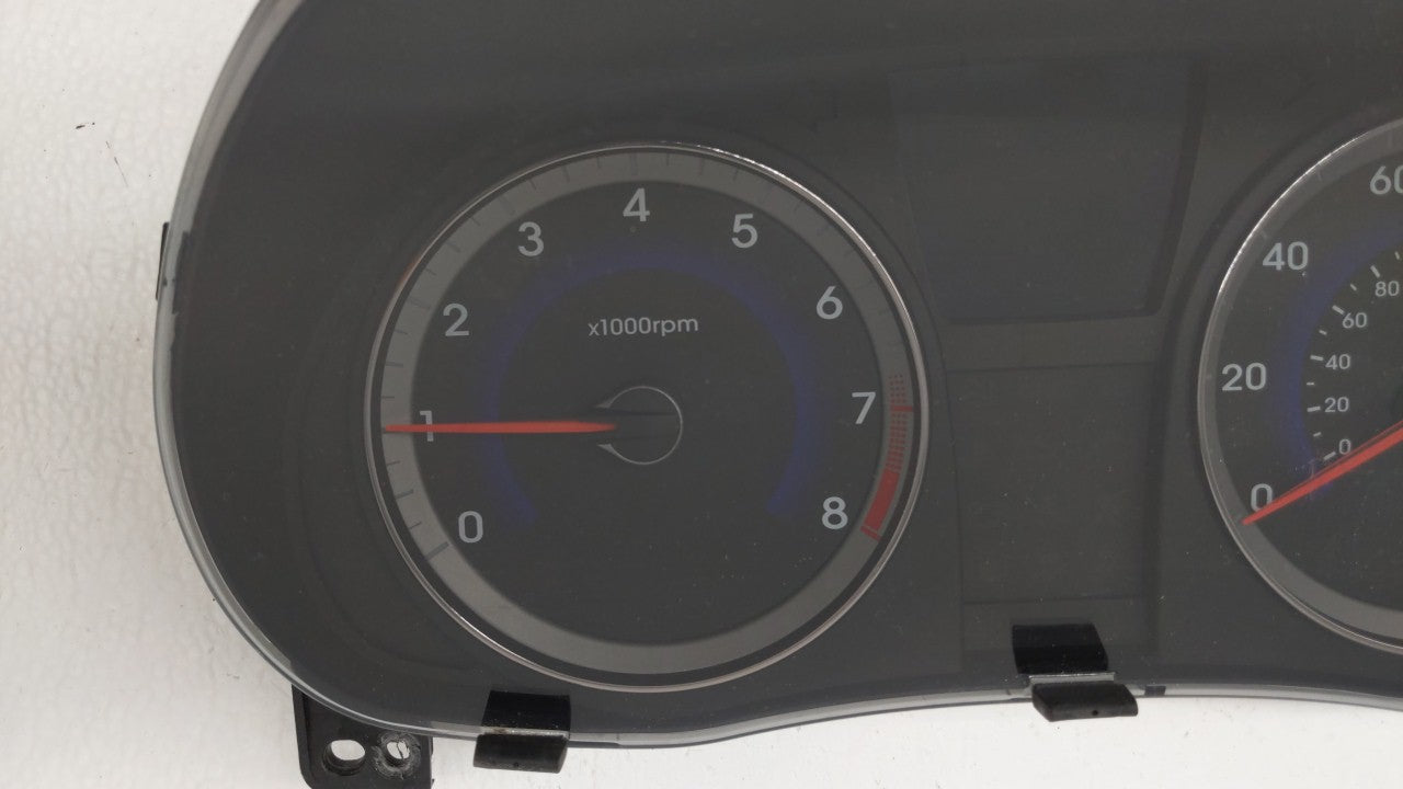 2015-2017 Hyundai Accent Instrument Cluster Speedometer Gauges P/N:94021-1R510 Fits Fits 2015 2016 2017 OEM Used Auto Parts 