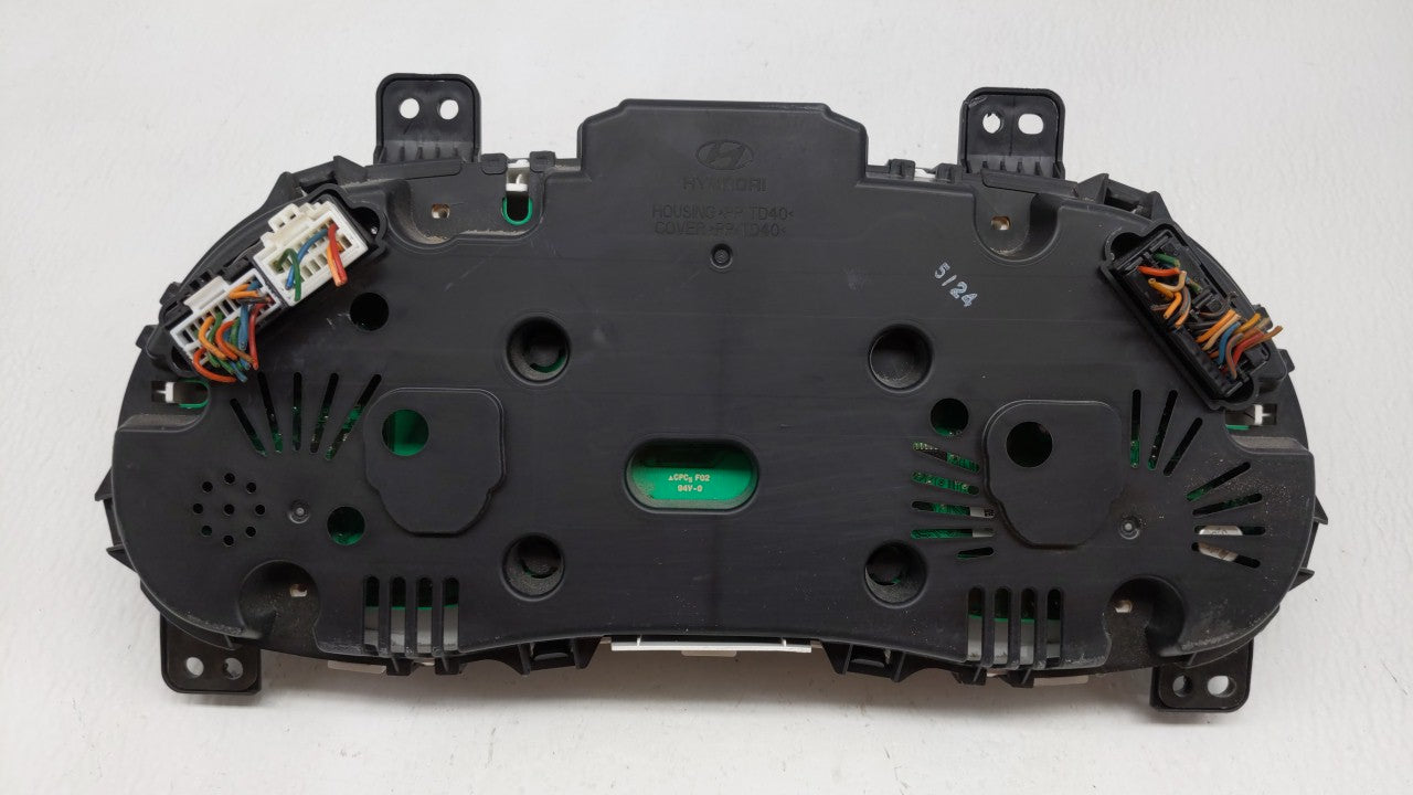 2015-2017 Hyundai Accent Instrument Cluster Speedometer Gauges P/N:94021-1R510 Fits Fits 2015 2016 2017 OEM Used Auto Parts 