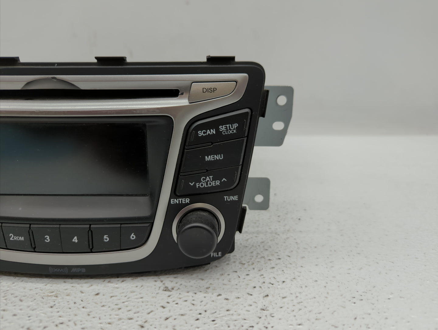 2016 Hyundai Accent Radio AM FM Cd Player Receiver Replacement P/N:96170-1R111 96170-1R111RDR, 96170-1R152RDR Fits OEM Used 