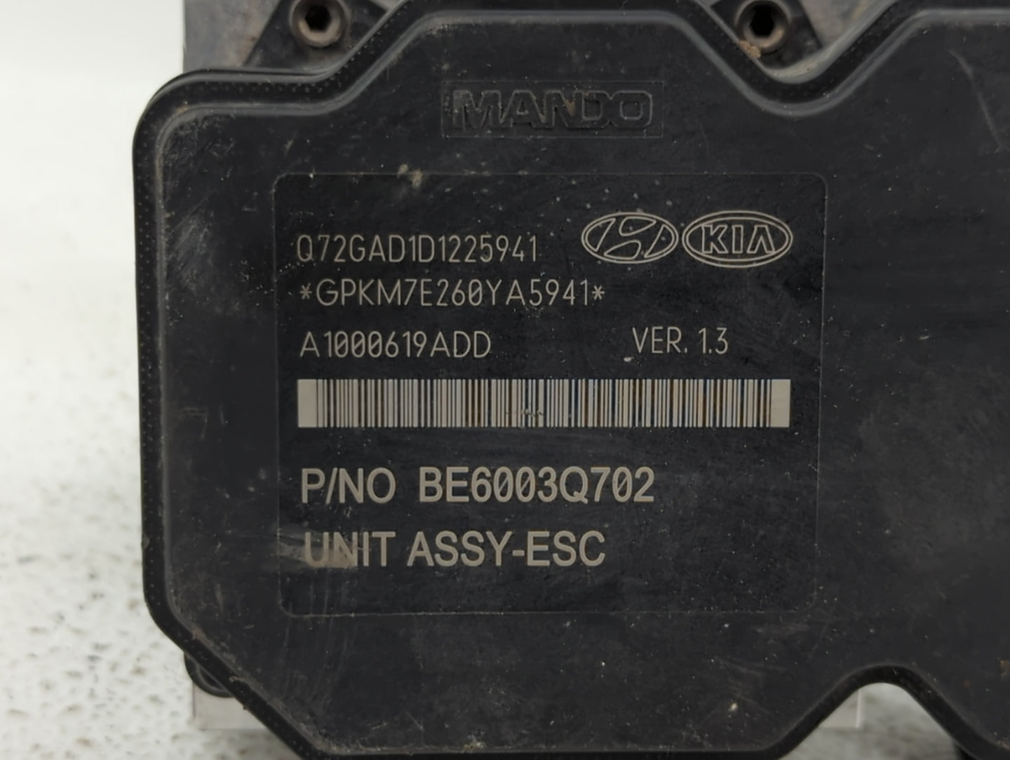 2015-2017 Hyundai Accent ABS Pump Control Module Replacement P/N:58920-1R460 Fits Fits 2015 2016 2017 OEM Used Auto Parts - 