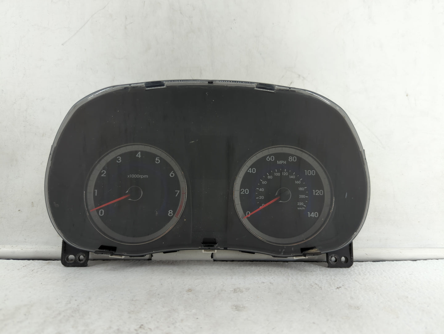 2015-2017 Hyundai Accent Instrument Cluster Speedometer Gauges P/N:94021-1R500 Fits Fits 2015 2016 2017 OEM Used Auto Parts 
