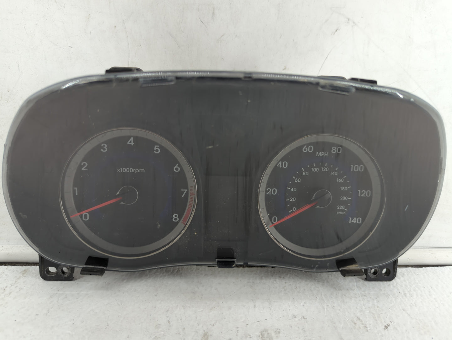 2015-2017 Hyundai Accent Instrument Cluster Speedometer Gauges P/N:94021-1R500 Fits Fits 2015 2016 2017 OEM Used Auto Parts 