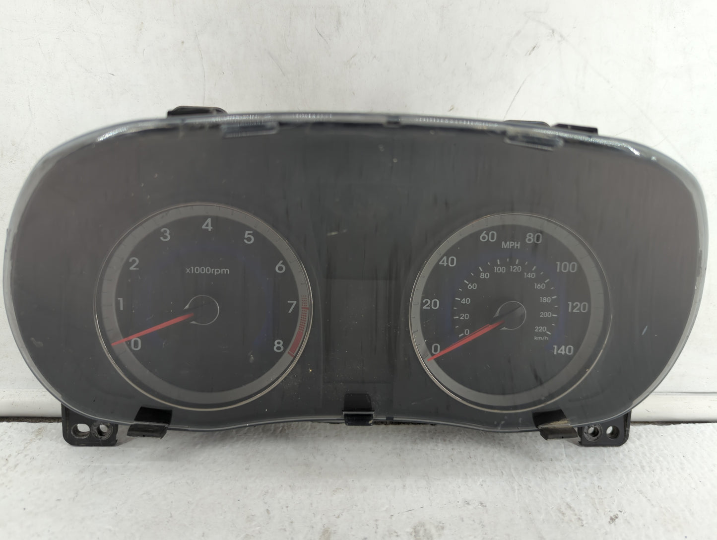 2015-2017 Hyundai Accent Instrument Cluster Speedometer Gauges P/N:94021-1R500 Fits Fits 2015 2016 2017 OEM Used Auto Parts 