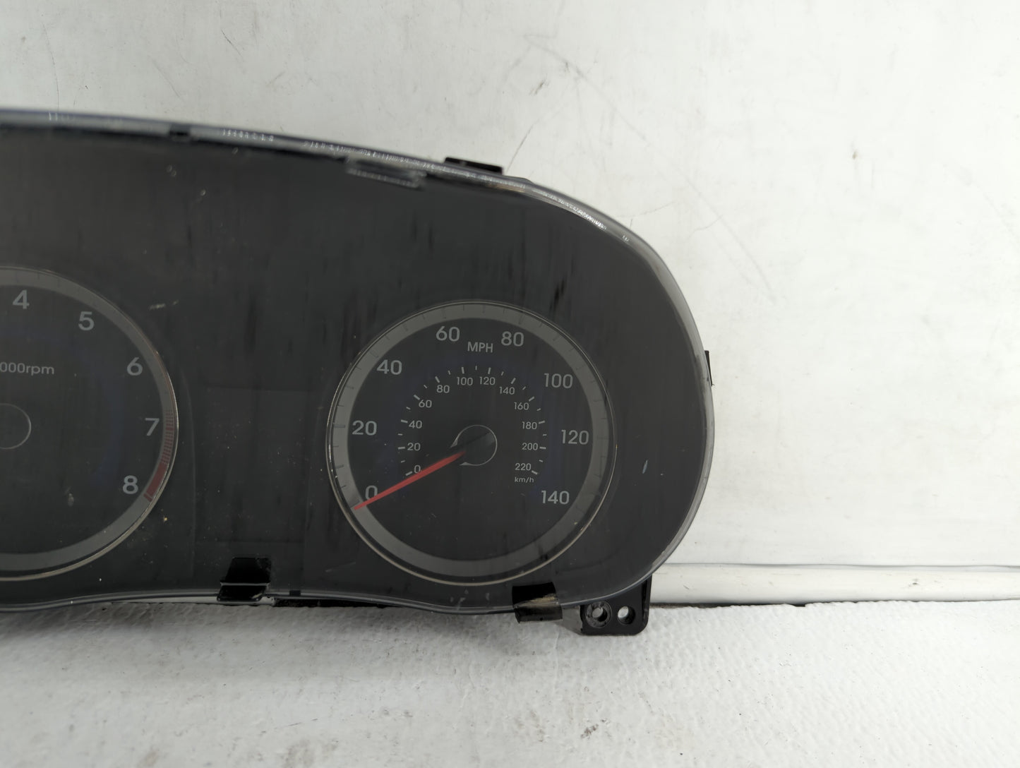 2015-2017 Hyundai Accent Instrument Cluster Speedometer Gauges P/N:94021-1R500 Fits Fits 2015 2016 2017 OEM Used Auto Parts 