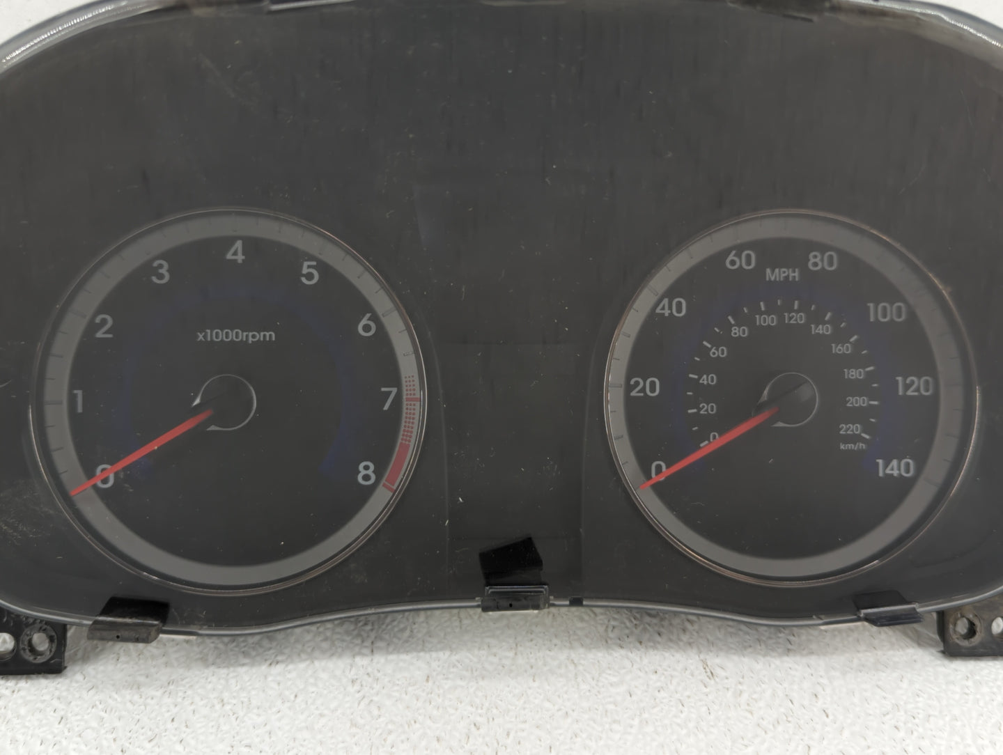 2015-2017 Hyundai Accent Instrument Cluster Speedometer Gauges P/N:94021-1R500 94021-1R510 Fits Fits 2015 2016 2017 OEM Used