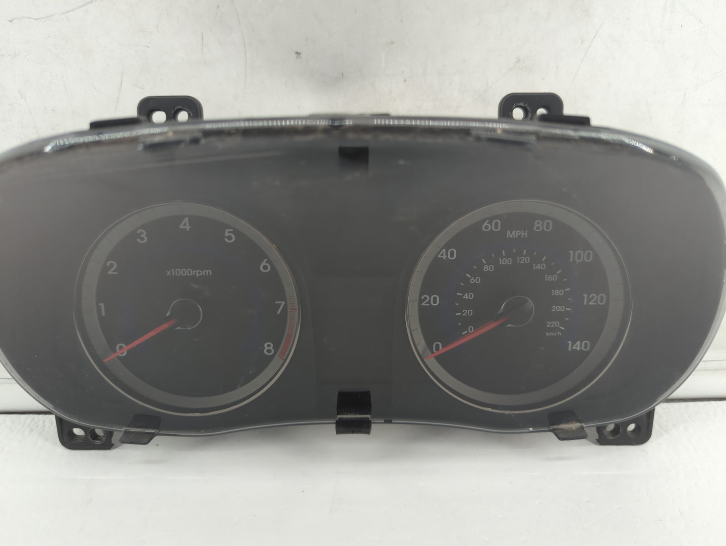 2015-2017 Hyundai Accent Instrument Cluster Speedometer Gauges P/N:94021-1R510 94021-1R500 Fits Fits 2015 2016 2017 OEM Used
