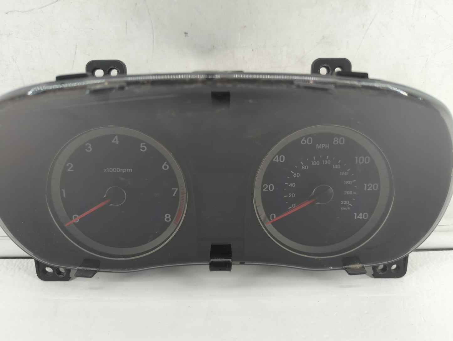 2015-2017 Hyundai Accent Instrument Cluster Speedometer Gauges P/N:94021-1R510 94021-1R500 Fits Fits 2015 2016 2017 OEM Used