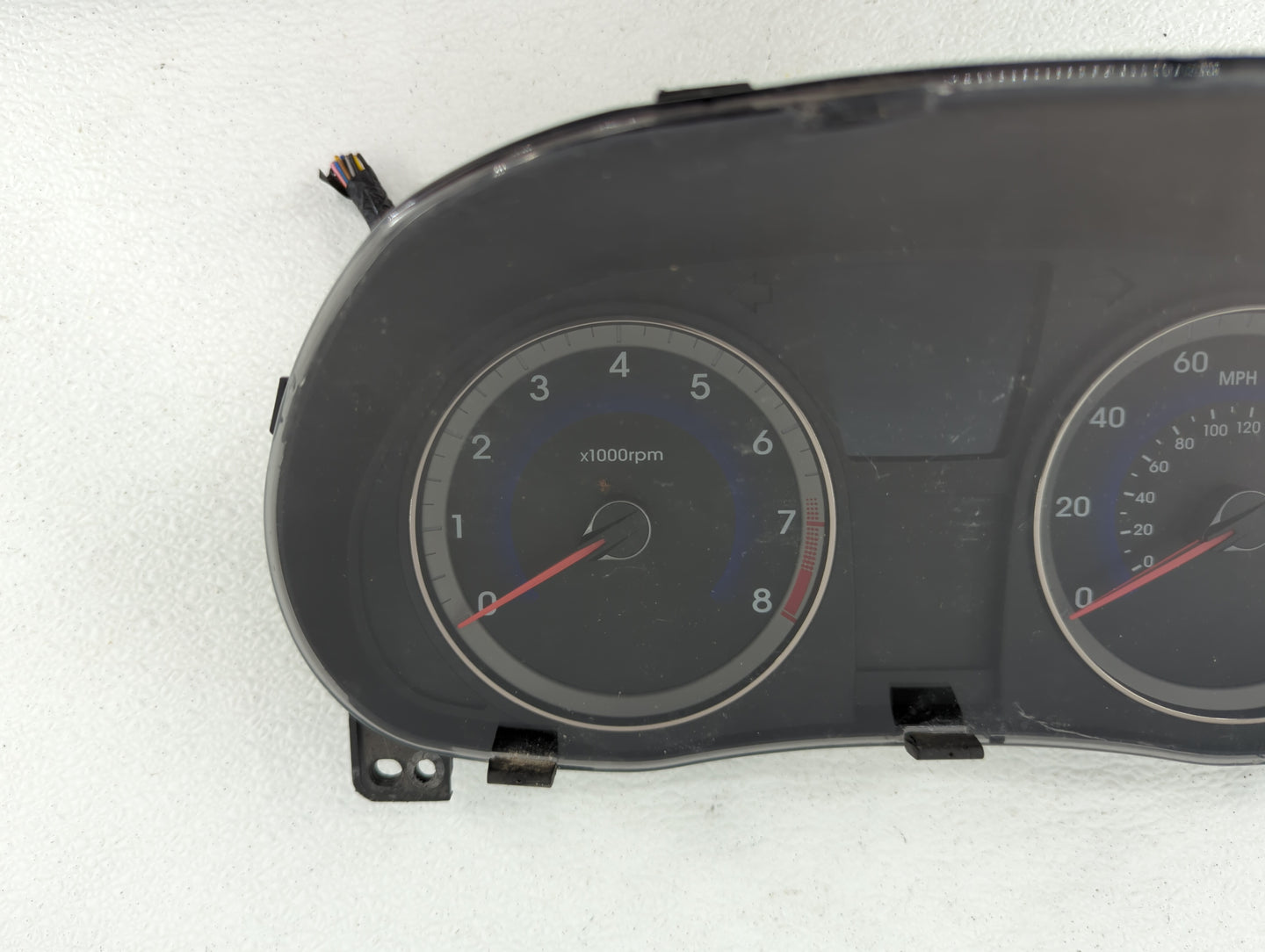 2015-2017 Hyundai Accent Instrument Cluster Speedometer Gauges P/N:94021-1R500 94021-1R510 Fits Fits 2015 2016 2017 OEM Used