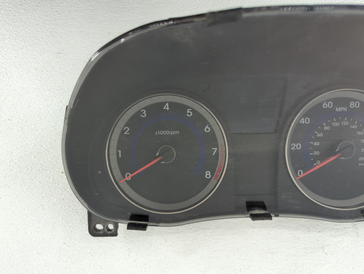 2015-2017 Hyundai Accent Instrument Cluster Speedometer Gauges P/N:94021-1R500 94021-1R510 Fits Fits 2015 2016 2017 OEM Used