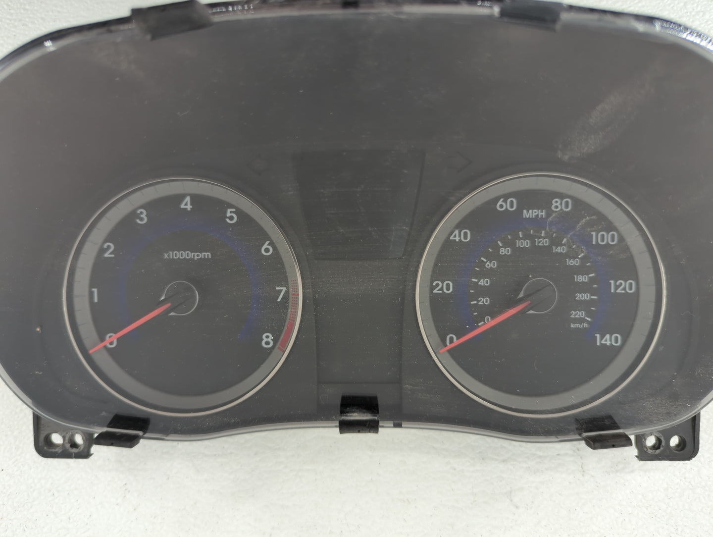 2015-2017 Hyundai Accent Instrument Cluster Speedometer Gauges P/N:94021-1R500 94021-1R510 Fits Fits 2015 2016 2017 OEM Used