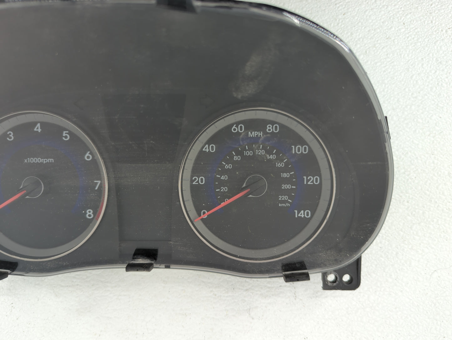 2015-2017 Hyundai Accent Instrument Cluster Speedometer Gauges P/N:94021-1R500 94021-1R510 Fits Fits 2015 2016 2017 OEM Used