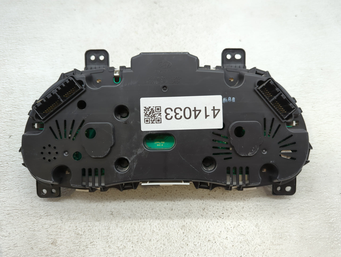2015-2017 Hyundai Accent Instrument Cluster Speedometer Gauges P/N:94021-1R510 94021-1R500 Fits Fits 2015 2016 2017 OEM Used