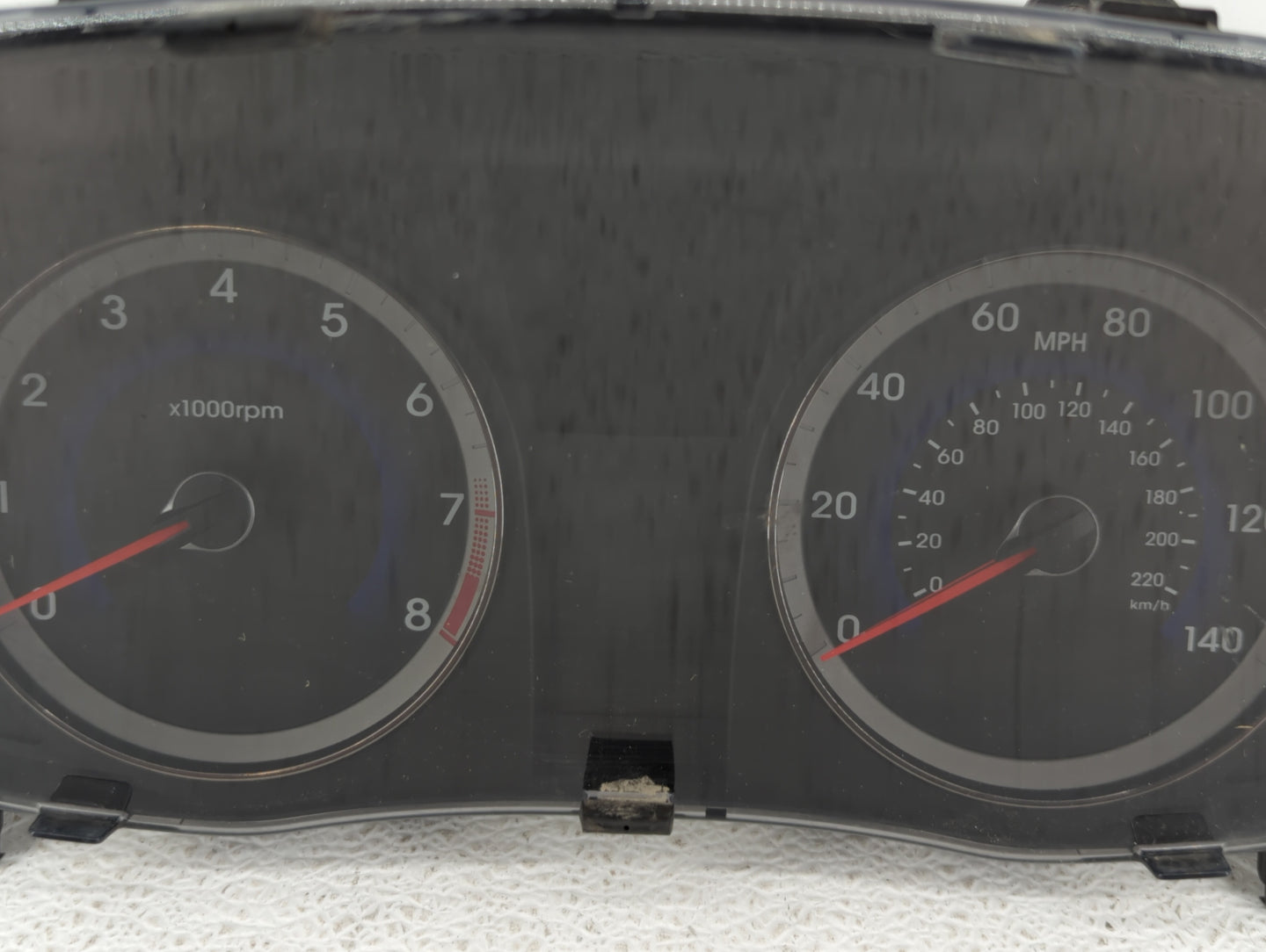 2015-2017 Hyundai Accent Instrument Cluster Speedometer Gauges P/N:94021-1R510 94021-1R500 Fits Fits 2015 2016 2017 OEM Used