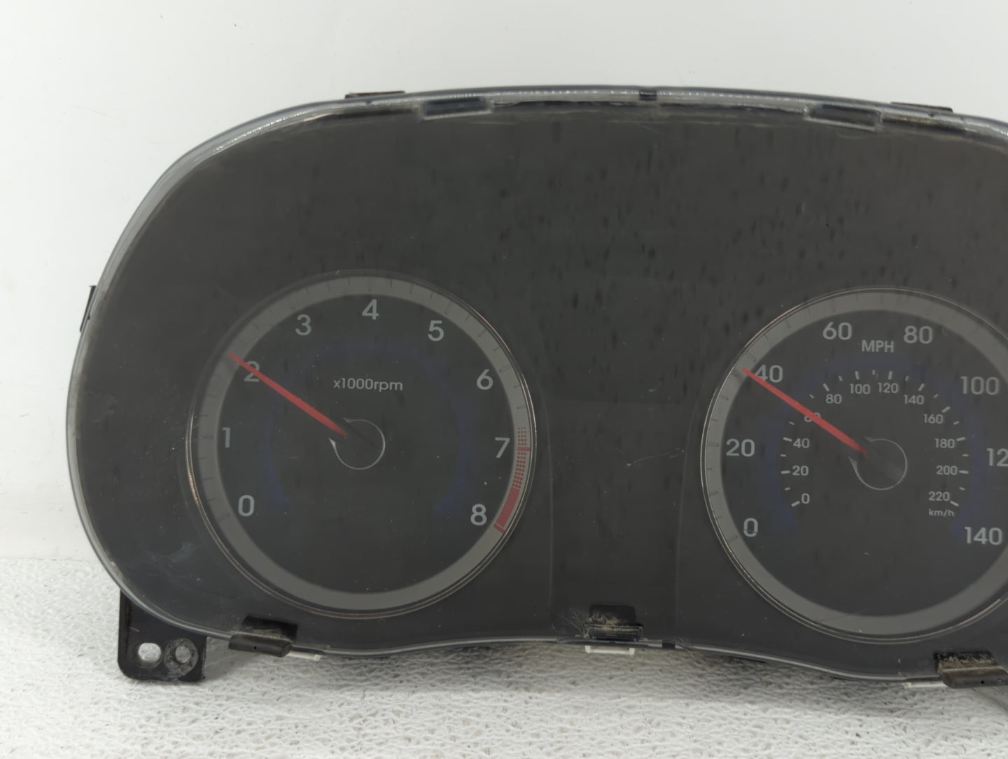 2015-2017 Hyundai Accent Instrument Cluster Speedometer Gauges P/N:94021-1R510 94021-1R500 Miles: Fits Fits 2015 2016 2017 O