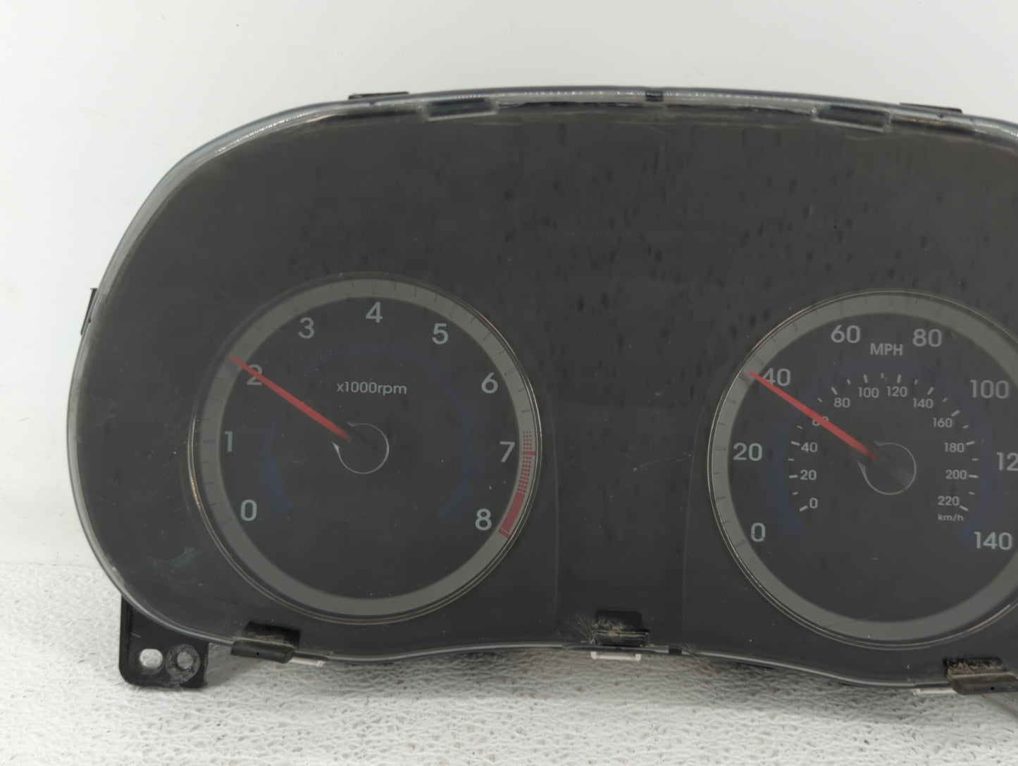 2015-2017 Hyundai Accent Instrument Cluster Speedometer Gauges P/N:94021-1R510 94021-1R500 Miles: Fits Fits 2015 2016 2017 O