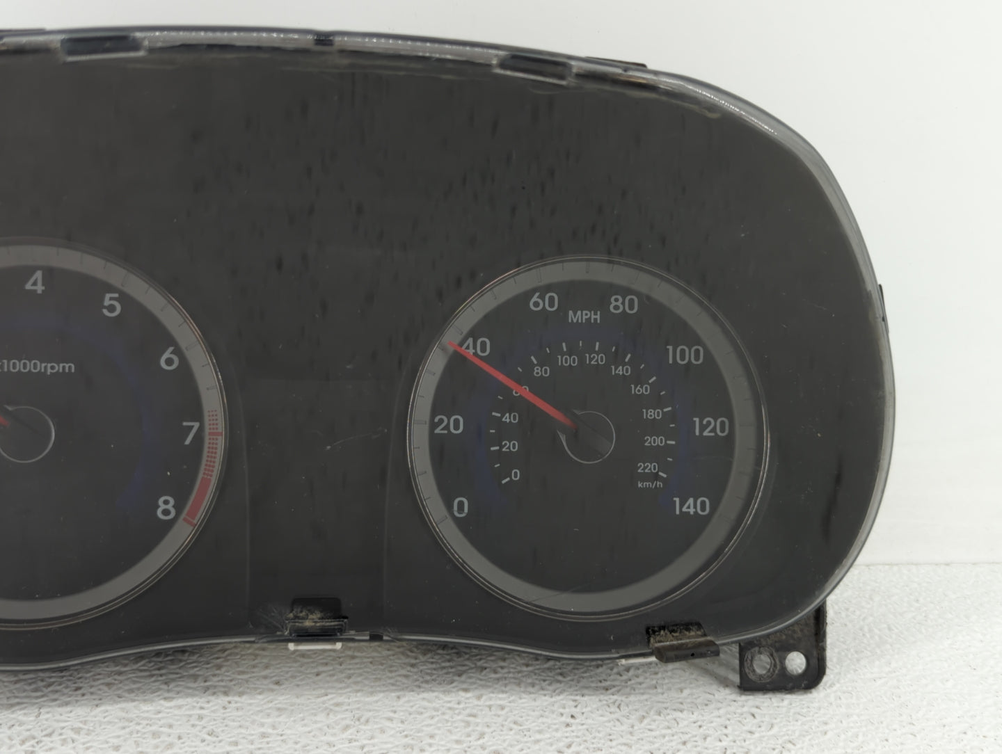 2015-2017 Hyundai Accent Instrument Cluster Speedometer Gauges P/N:94021-1R510 94021-1R500 Miles: Fits Fits 2015 2016 2017 O