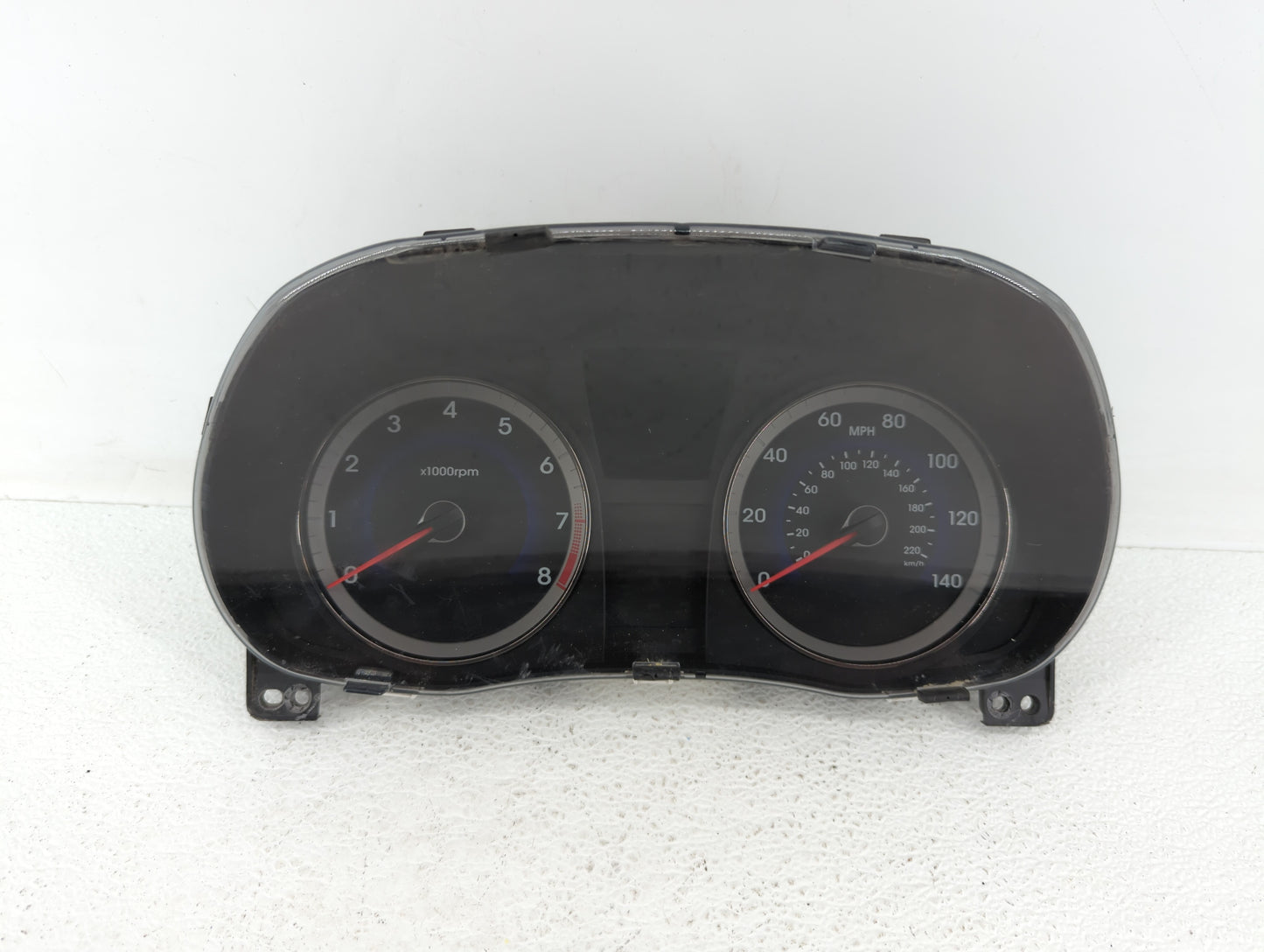 2015-2017 Hyundai Accent Instrument Cluster Speedometer Gauges Fits Fits 2015 2016 2017 OEM Used Auto Parts - Oemusedautopar