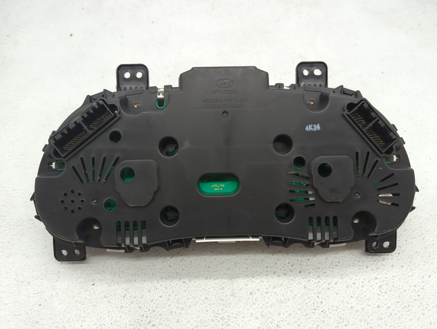 2015-2017 Hyundai Accent Instrument Cluster Speedometer Gauges P/N:94021-1R510 94021-1R500 Fits Fits 2015 2016 2017 OEM Used
