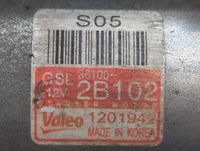 2012-2017 Hyundai Accent Car Starter Motor Solenoid OEM P/N:36100-2B102 Fits Fits 2012 2013 2014 2015 2016 2017 OEM Used Aut
