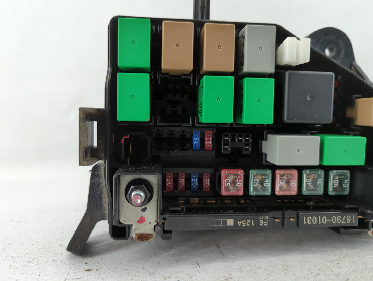 2015-2017 Hyundai Accent Fusebox Fuse Box Panel Relay Module P/N:91950-1R220 Fits Fits 2015 2016 2017 OEM Used Auto Parts - 