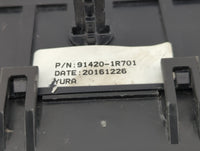 2015-2017 Hyundai Accent Fusebox Fuse Box Panel Relay Module P/N:91420-1R521 91950-1R220 Fits Fits 2015 2016 2017 OEM Used A