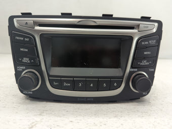 compare product 2015-2017 Hyundai Accent Radio AM FM Cd Player Receiver Replacement P/N:96170-1R111RDR Fits Fits 2015 2016 2017 OEM Used Auto Parts