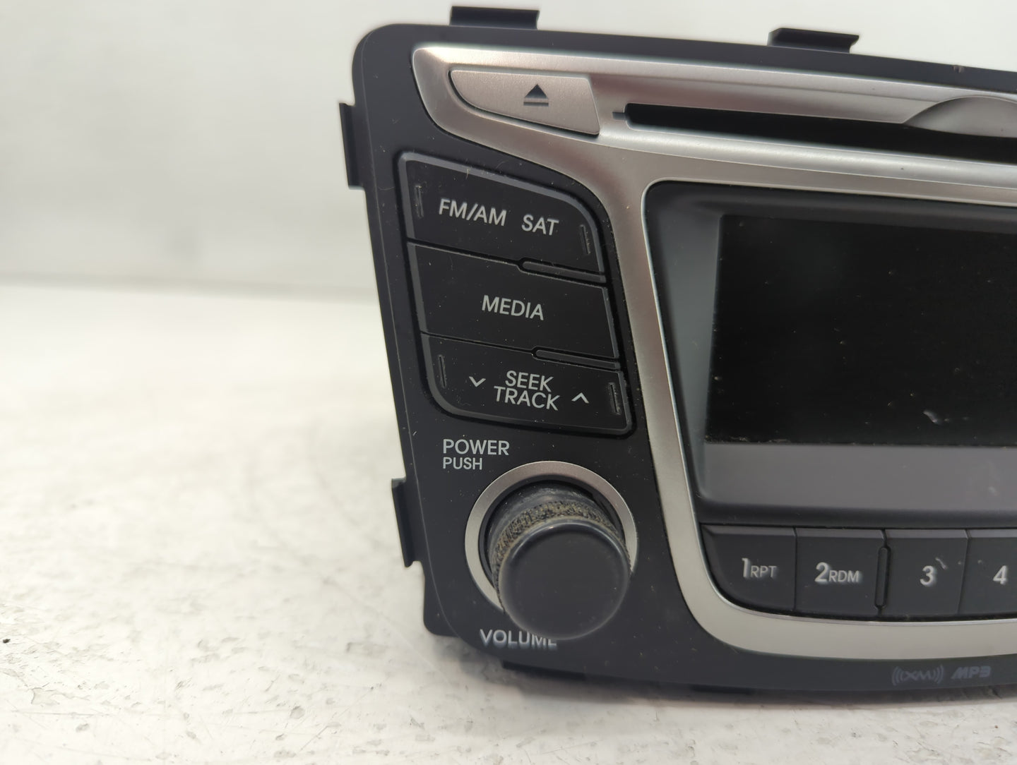 2015-2017 Hyundai Accent Radio AM FM Cd Player Receiver Replacement P/N:96170-1R111RDR Fits Fits 2015 2016 2017 OEM Used Aut