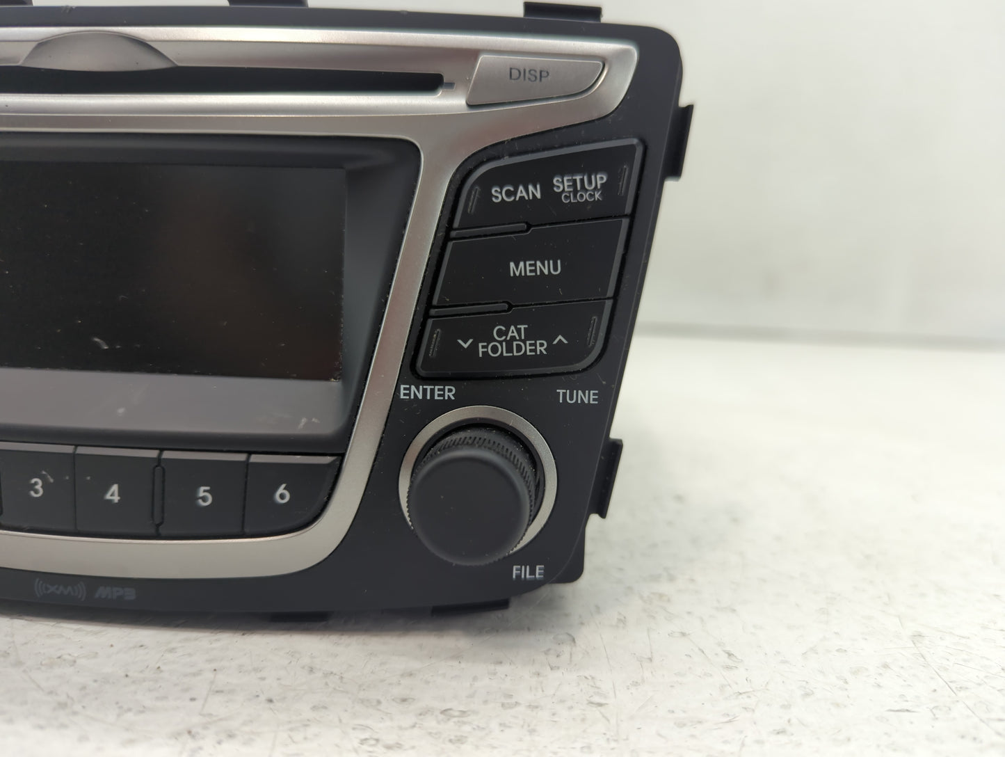 2015-2017 Hyundai Accent Radio AM FM Cd Player Receiver Replacement P/N:96170-1R111RDR Fits Fits 2015 2016 2017 OEM Used Aut
