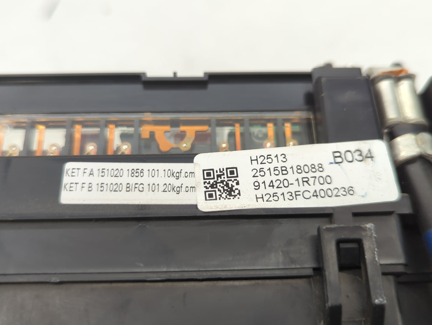 2015-2017 Hyundai Accent Fusebox Fuse Box Panel Relay Module P/N:91420-1R700 2515B18088, H2513 Fits Fits 2015 2016 2017 OEM 