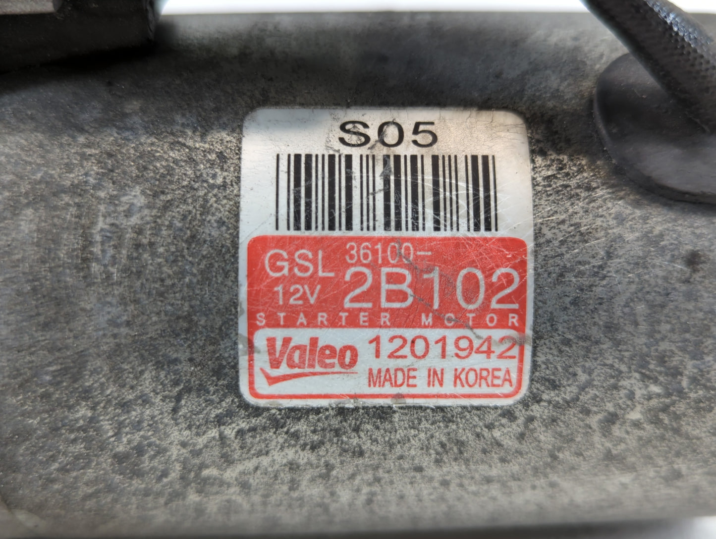 2012-2017 Hyundai Accent Car Starter Motor Solenoid OEM P/N:361002B102 Fits Fits 2012 2013 2014 2015 2016 2017 OEM Used Auto