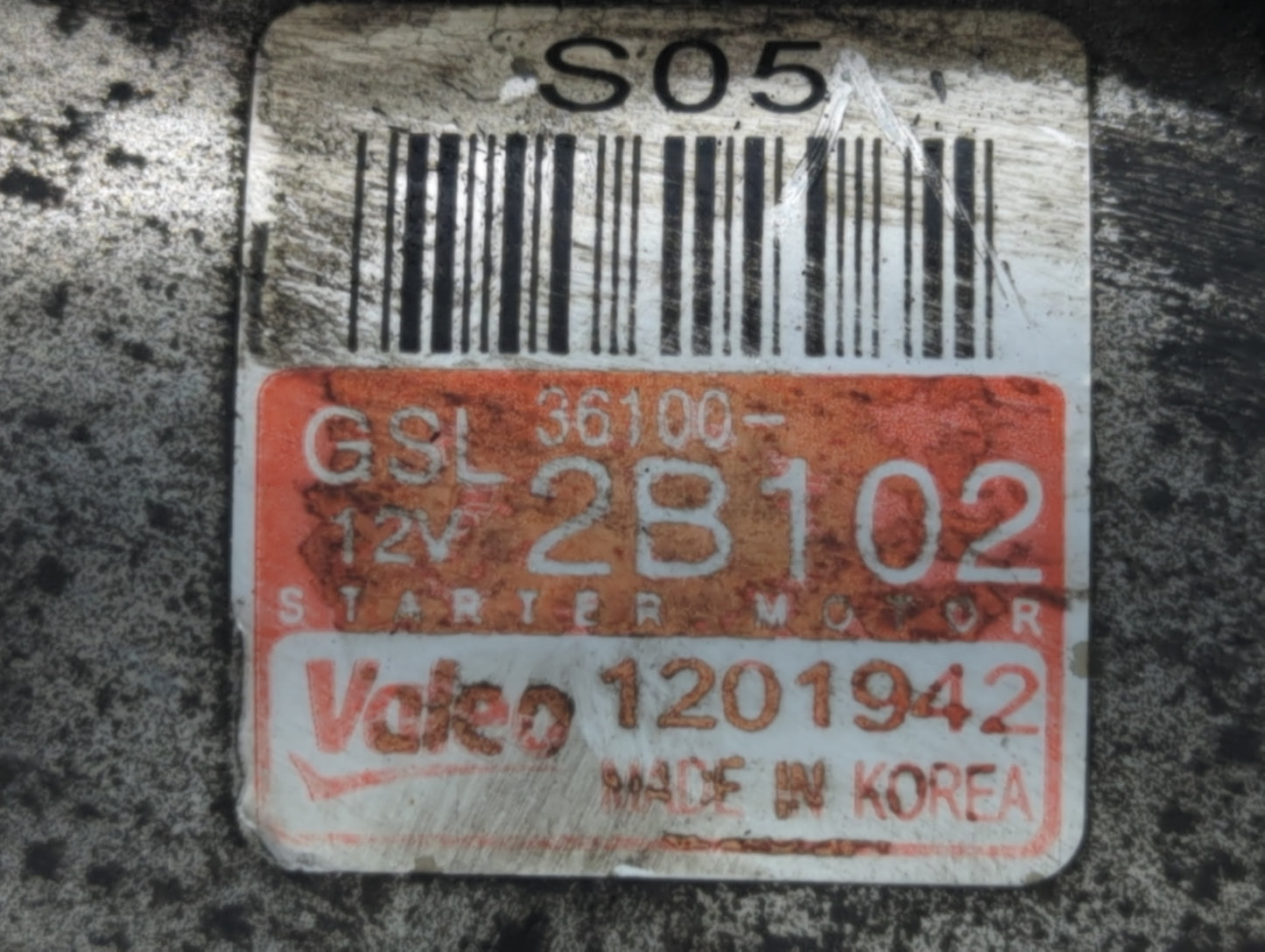 2012-2017 Hyundai Accent Car Starter Motor Solenoid OEM P/N:1201942 36100-2B102 Fits Fits 2012 2013 2014 2015 2016 2017 OEM 