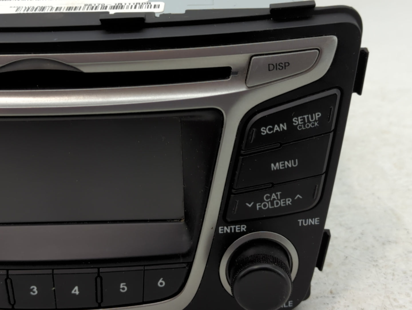 2016 Hyundai Accent Am Fm Cd Player Radio Receiver - Oemusedautoparts1.com