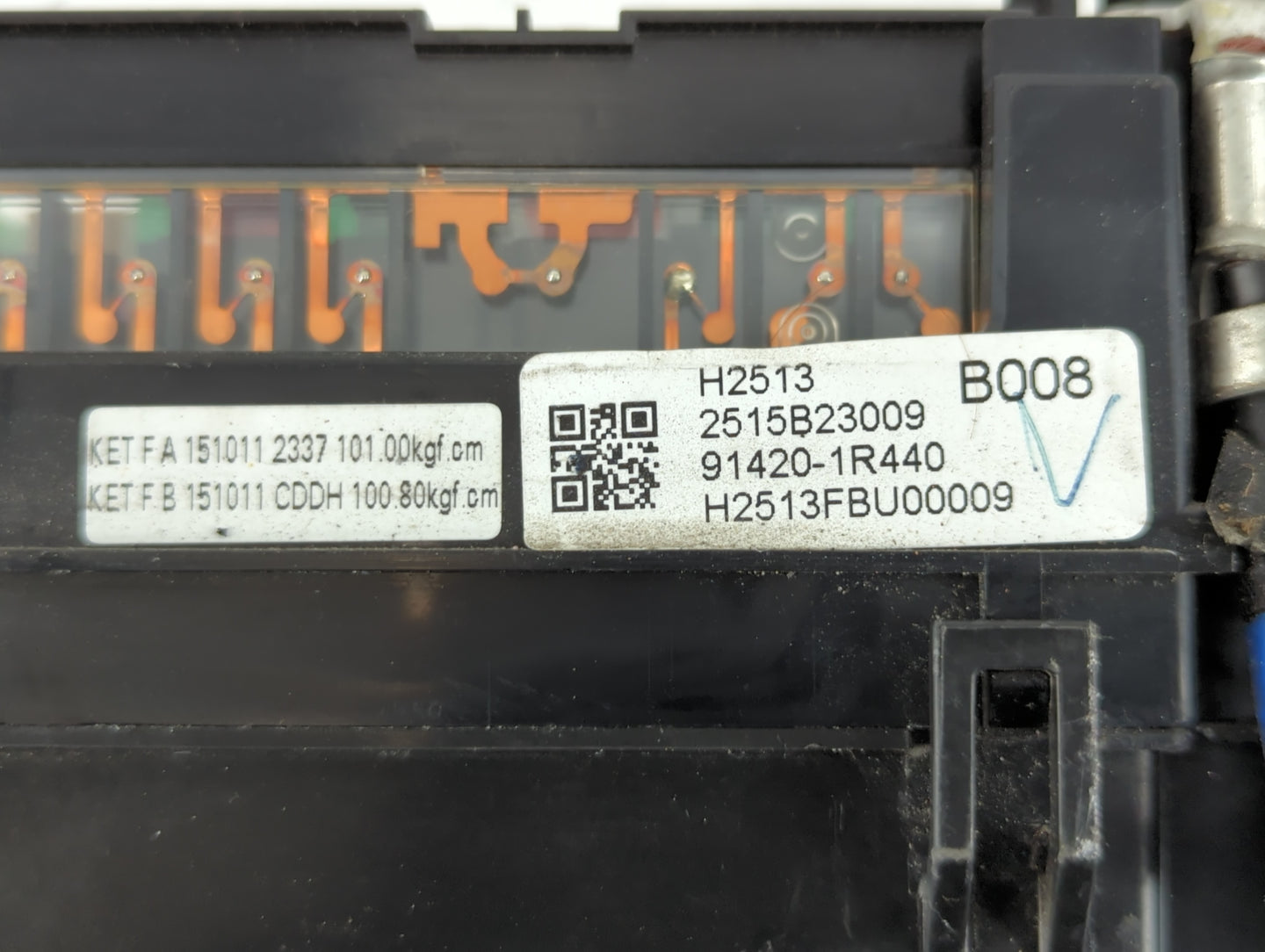 2015-2017 Hyundai Accent Fusebox Fuse Box Panel Relay Module P/N:H2513 2515B23009, 91420-1R440 Fits Fits 2015 2016 2017 OEM 