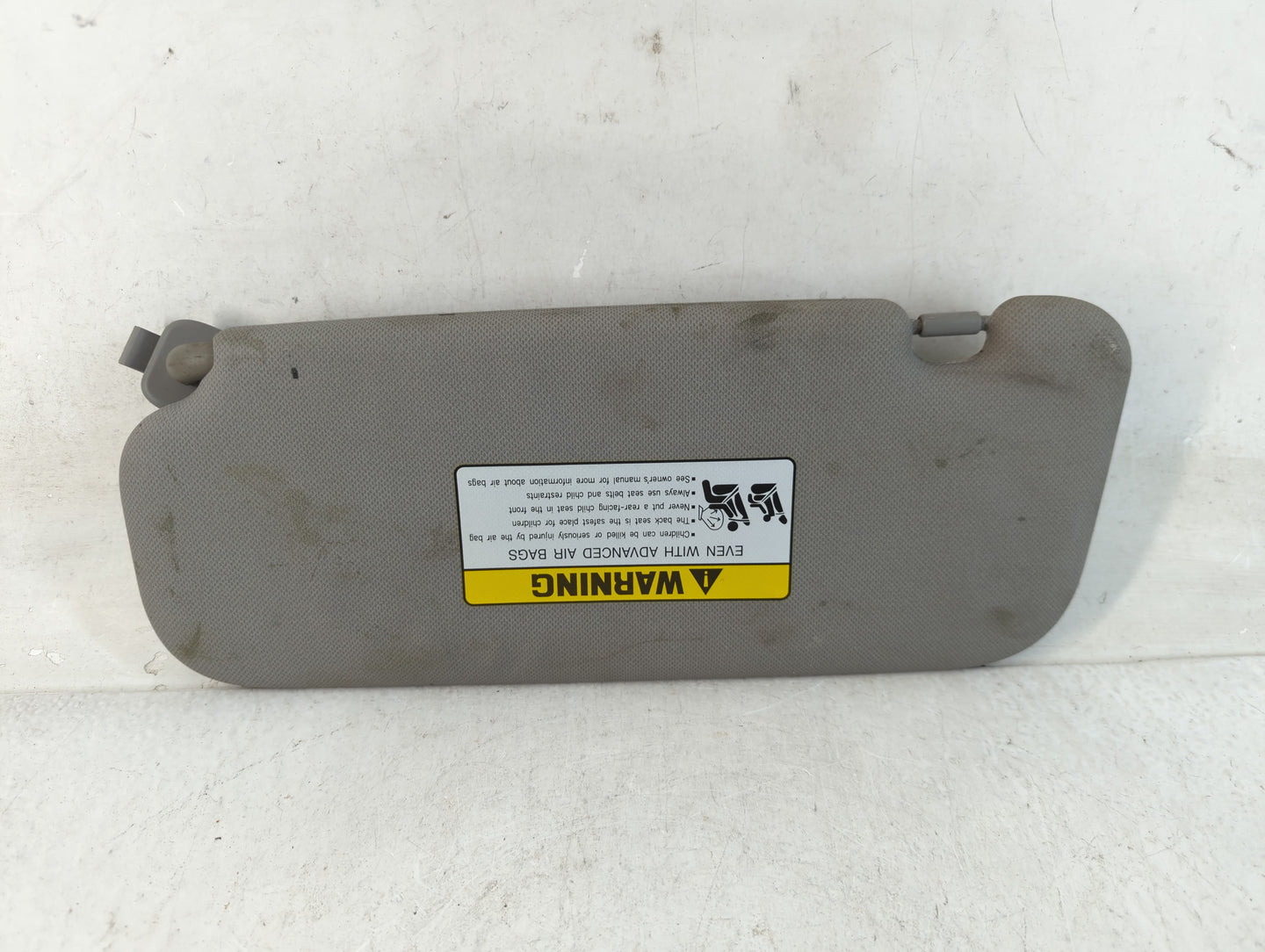 2014-2017 Hyundai Accent Sun Visor Shade Replacement Passenger Right Mirror Fits Fits 2014 2015 2016 2017 OEM Used Auto Part