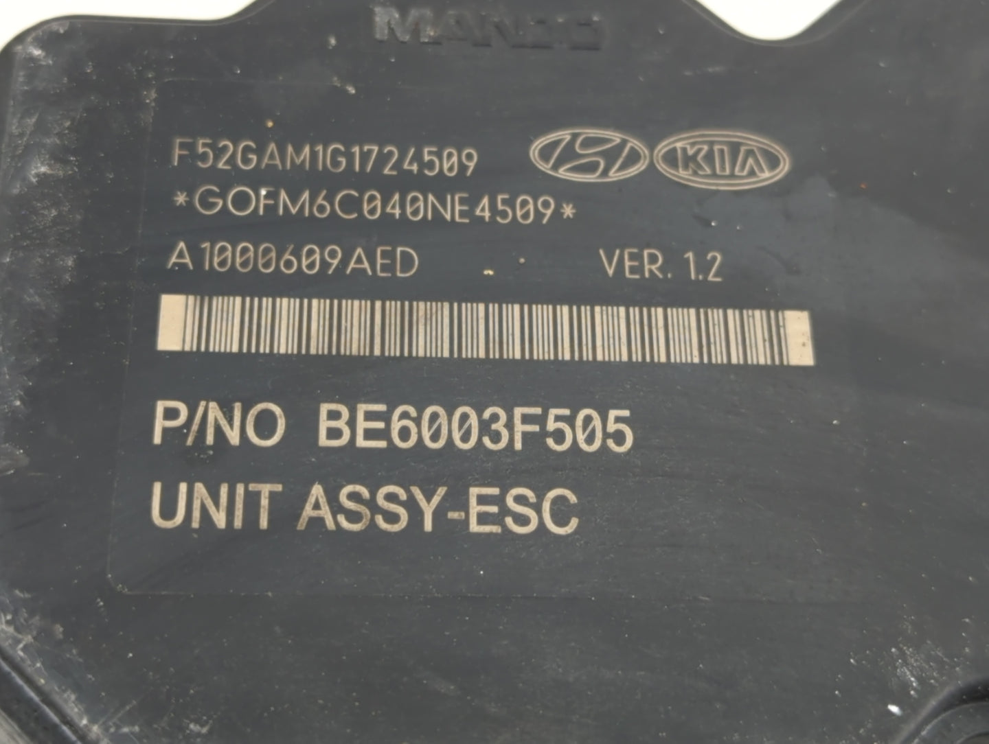 2015 Hyundai Azera ABS Pump Control Module Replacement P/N:58920-3V350 Fits OEM Used Auto Parts - Oemusedautoparts1.com