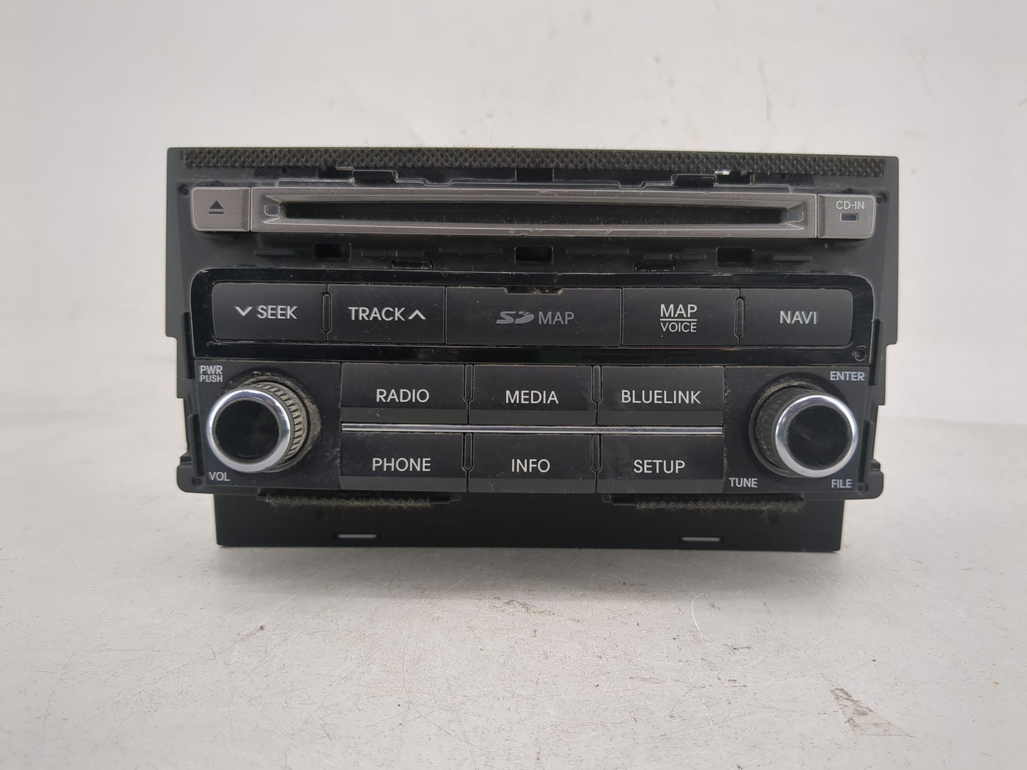 2015-2017 Hyundai Azera Radio AM FM Cd Player Receiver Replacement P/N:96560-3V531VD4 Fits Fits 2015 2016 2017 OEM Used Auto