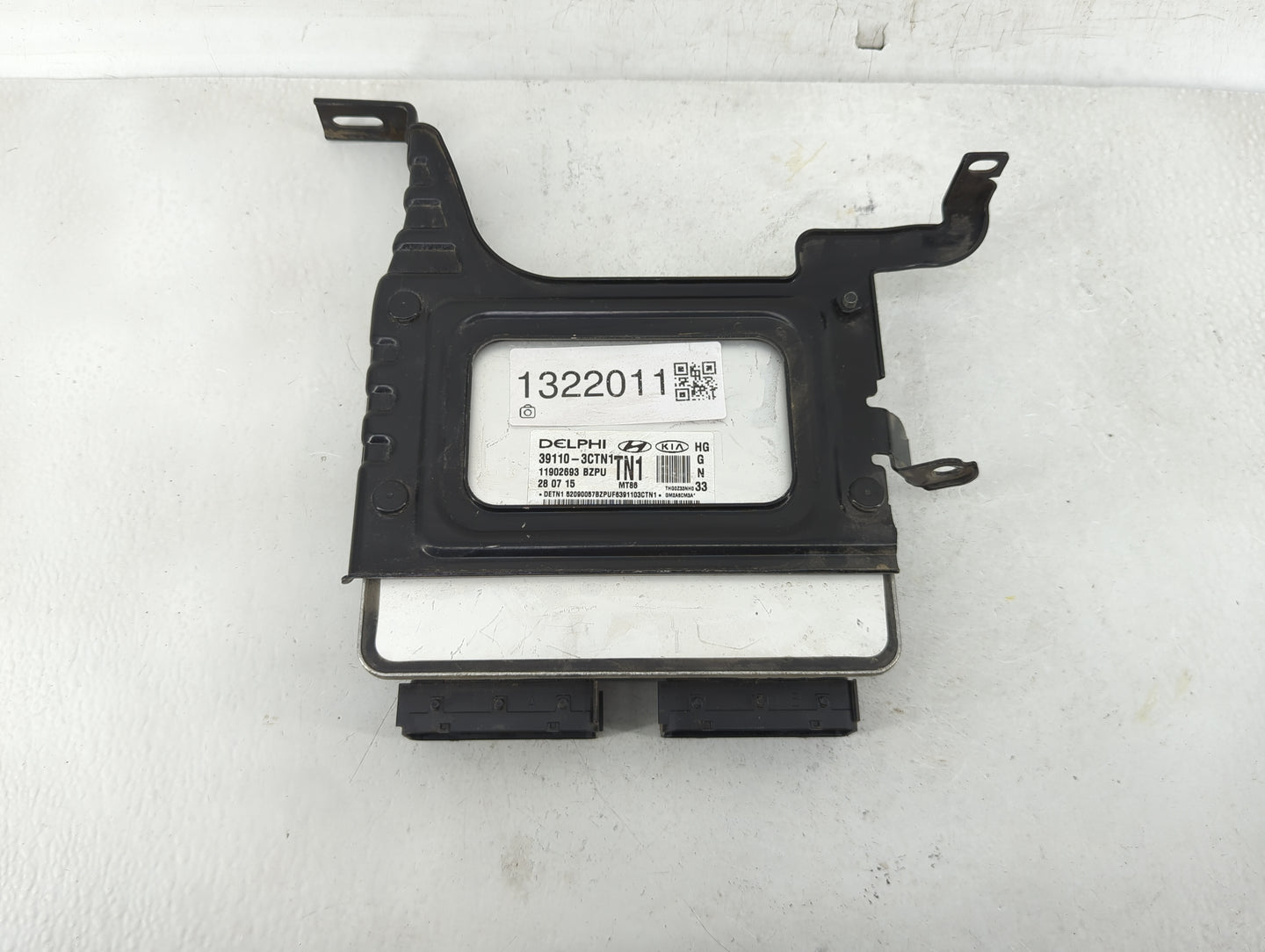 2015-2017 Hyundai Azera PCM Engine Control Computer ECU ECM PCU OEM P/N:39110-3CTN1 Fits Fits 2015 2016 2017 OEM Used Auto P