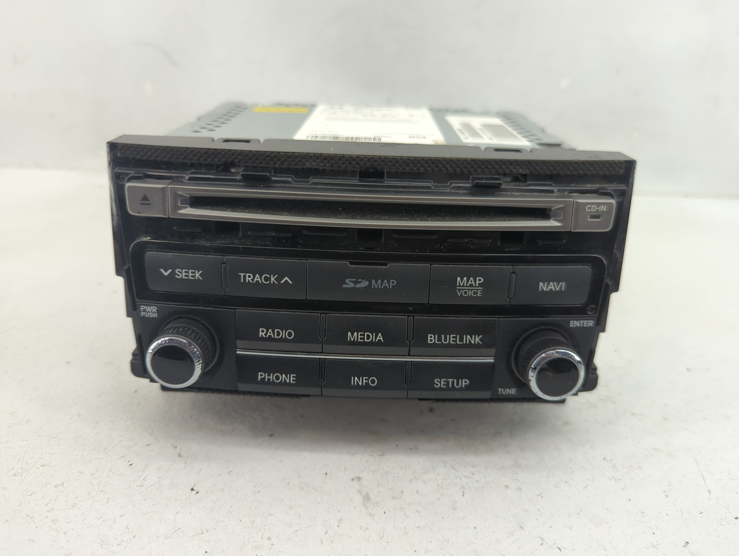 2015-2017 Hyundai Azera Radio AM FM Cd Player Receiver Replacement P/N:96560-3V530VD4 Fits Fits 2015 2016 2017 OEM Used Auto